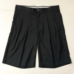 Callaway C-Tech Golf Shorts Men’s 32 Black Pleat Front Classic 11” Inseam NEW